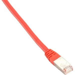 Black EVNSL0173RD-0030 Cat5e Shld Cbl Red 30 Feet 24 Awg, Sld,