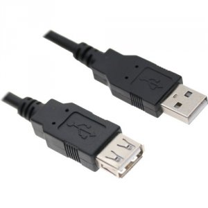 Axiom USB2AAMF10-AX Usb 2.0 Type-a To Usb Type-a Extension Cable Mf 10