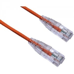 Axiom C6ABFSB-O15-AX 15ft Cat6a Bendnflex Ultra-thin Snagless Patch Ca