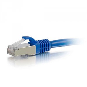 C2g 27246 5ft Cat5e Molded Shielded (stp) Network Patch Cable - Blue