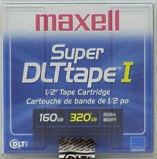 Maxell 183700 Super Dlttape I, Sdlt 220 - 110220gb, Sdlt 320 - 160320g