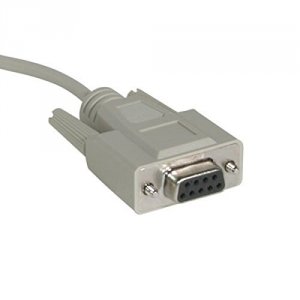 C2g 03023 25ft Db25 Male To Db9 Female Null Modem Cable