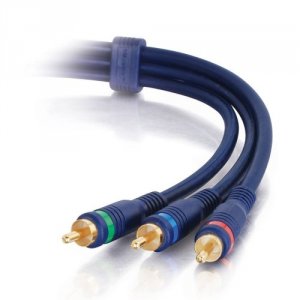 C2g 27084 25ft Cable Component Video 3 Rca M M Rgb