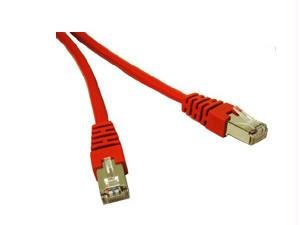 C2g 27272 50ft Cat5e Molded Shielded (stp) Network Patch Cable - Red