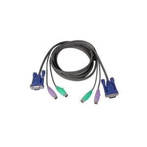 Iogear G2L5002P 6' Ps 2 Kvm Combo Micro Cbl