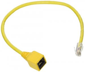 Raritan CRLVR-1 1 Serial Rollover Cat5 Adapter Cable (rj-45 Male To Rj