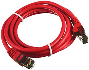 Belkin A3L980-01-RED-S 1ft Cat6 Snagless Patch Cable, Utp, Red Pvc Jac