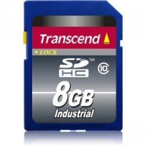 Transcend TS8GSDHC10I 8gb Industrial Sdhc Card Class 10,max. Rw Perfor