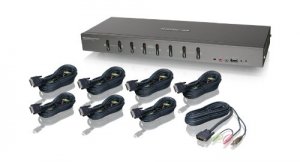 Iogear GCS1108 8-port Dvi Kvmp Switch With Vga Support