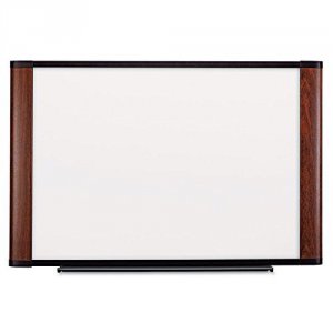 3m M7248MY Melamine Dry Erase Board,mahogany Finish