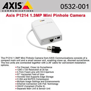 Axis 0532-001 P1214 Covert Network Camera