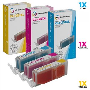 Original Canon 6450B001 Cli-251m Xl Ink Magenta Cartridge 1-pack For P