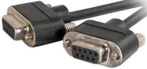 C2g 52179 25ft Cmg-rated Db9 Low Profile Null Modem F-f.provides Seria