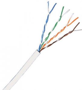 Comprehensive C5E350SHWHT-1000 1000ft Cat5e Solid White Cabl