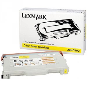 Original Lexmark 20K0502 Toner, , Yellow, 3,000 Pg Yield