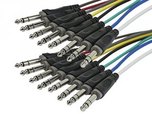 Monoprice 601191 Trs (m) To Trs (m) Snake Cable 8 Chan 1m