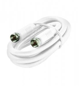 Steren ST-205-420WH 12' F-f White Rg6ul Cable