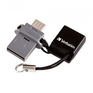 Verbatim 99138 Store 'n' Go Dual Usb Flash Drive, , 16gb, For Otg Devi