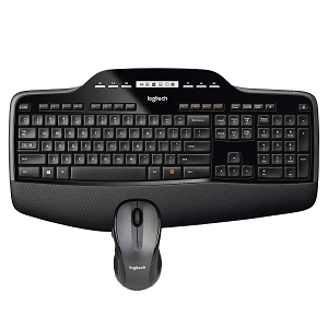 Logitech 920-008666 Mk735 Wireless Multimedia Keyboard  Laser Mouse Ki