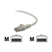 Belkin TAA980-05-GRY-S - Patch Cable - Rj-45 (m) To Rj-45 (m) - 5 Ft -