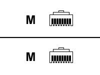 Vertiv ADB0039 Avocent Cyclade Crossover Cable | Serial Adapter | Rj45