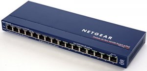 Netgear FS116PNA Prosafe 16 Port 10100 Desktop Switch With 8 Port Poe