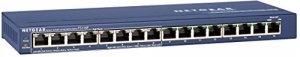 Netgear FS116PNA Prosafe 16 Port 10100 Desktop Switch With 8 Port Poe