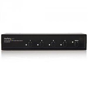 Startech VS420RDVIA 2x4 Port Matrix Dvi Audio Video Switch Retail