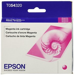 Original Epson T054320 Ink, , Magenta, 400 Pg Yield