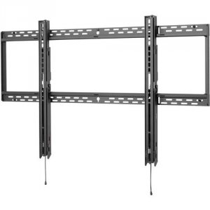 Peerless SF680 Univ Flat Wall Mount Xxl Sec Blk 60in - 95in