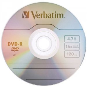 Verbatim 96938 Dvd-r, , 4.7gb, 16x, Branded, 10pk Blister