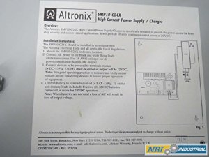 Altronix SMP10C24X Power Supplycharger - 24vdc @ 10 Amp