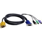 Aten KW7841 Aten Combo Kvm Cable - 6 Ft - 1 X Hd-15 Male Vga - 1 X Hd-