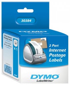 Dymo 30384 2 Part Internet Postage Label