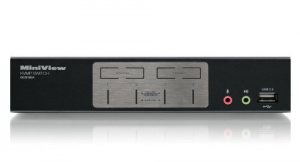 Iogear GCS1804 4 Port Kvmp Switch With Usb 2.0 Hub And Audio