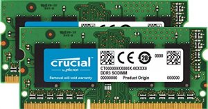 Crucial CT2K2G3S1339M 4gb Kit Ddr3 1333 Sodimm Fd On