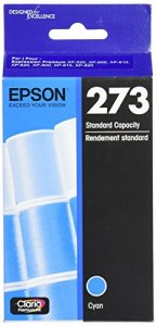 Original Epson T273220 Claria 273 Ink Cartridge - Cyan - Inkjet - Stan