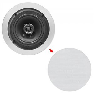 Pyle PDIC81RDSL 2way In Ceiling Spkr Syst White 8in