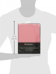 Verbatim 98415 Folio Case For Ipad Air, , Bubblegum Pink