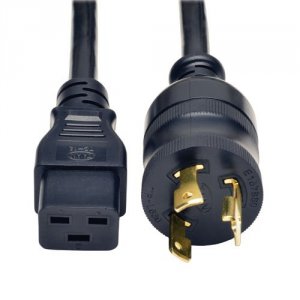 Tripp  12ft Power Cord Cable L6-30p To C19 Heavy Duty 20a 12awg 12' - 