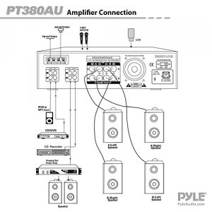 Pyle PT380AU Amplifier