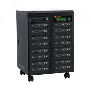 Aleratec 260206 Blu-ray Dvd Cd 1:15 Duplicator  Tower Stand Alone