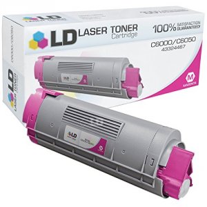 Original Okidata 43324467 Oki Magenta Toner For C6000n, C6000dn, C6050