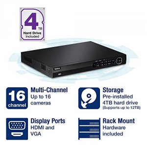 Trendnet TV-NVR2216D4 16-channel Hd Nvr With 4 Tb Hdd