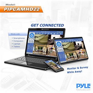 Pyle PIPCAMHD22BK Hd1280 720        Vga640 360 Wl Camera 30ft