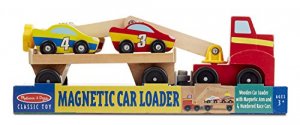 Melissa 9390 Magnetic Car Loader Trucks      Trains  Vehicles Wooden V