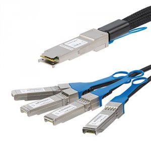 Startech QSFP4SFPPC1M Cable  Qsfp+ Breakout Cable Qsfp+ To 4x Sfp+ 3.3