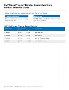 3m PFIM21V2 Apple Imac Privacy + Anti-glare Filter, 21.5 Inch, Display
