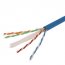 Logico C6EU2603 Cat6 23awg 550mhz Blue 1000ft   Coppercladaluminum 180