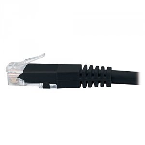 Tripp N200-035-BK Premium Cat55e6 Gigabit Molded Patch Cable, 24 Awg, 